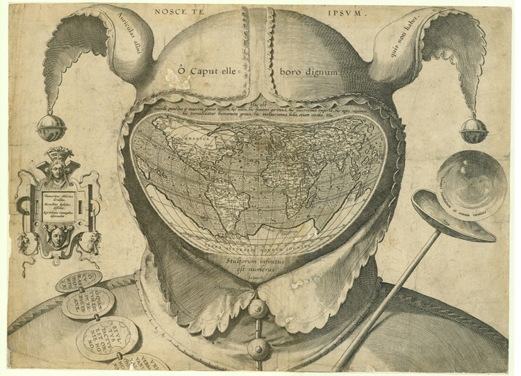 Cordiform World Map in Fool’s Cap,”